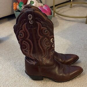 Brown Western Cowboy Boots
